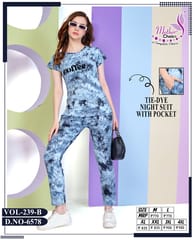 MOTHER'S CHOICE WOMEN VOL 239 - TIE DYE NIGHTSUITS AHMEDABAD