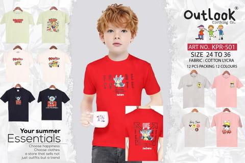 Outlook Boys T-shirt Ludhiana