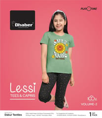 Dhaber Girls T-shirt set Tirupur