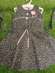 S.Sristy Girls Frock Metia bruz