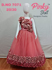 Pinky Doll Girls Frock Amravati