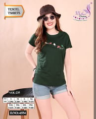 MOTHER'S CHOICE WOMEN VOL 235 - TENCEL T-SHIRTS AHMEDABAD