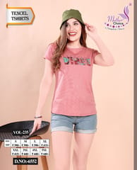 MOTHER'S CHOICE WOMEN VOL 235 - TENCEL T-SHIRTS AHMEDABAD