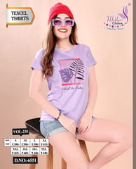 MOTHER'S CHOICE WOMEN VOL 235 - TENCEL T-SHIRTS AHMEDABAD