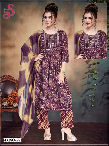 5 Stylife 3Pc Suit Set Women Ahmedabad